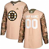 Customized Men's Boston Bruins Camo Adidas Veterans Day Practice Jersey,baseball caps,new era cap wholesale,wholesale hats